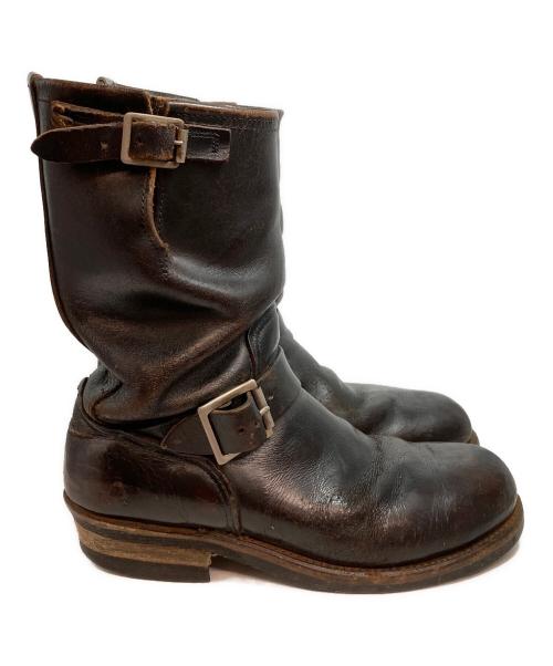 RED WING（レッドウィング）RED WING (レッドウィング) エンジニアブーツ ブラウン サイズ:SIZE 7Dの古着・服飾アイテム