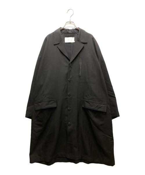 im here（アイムヒアー）im here (アイムヒアー) ウールチェスターコート　i`m31FA005 ブラック サイズ:Mの古着・服飾アイテム