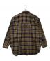 TOM WOOD (トムウッド) チェックシャツジャケット ブラウン サイズ:SIZE M：10000円
