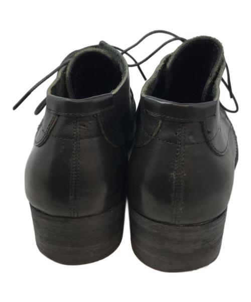 OURET（オーレット）OURET (オーレット) OIL BACCHETTA SUEDE COMBI CHUKKA BOOTS ブラック サイズ:42の古着・服飾アイテム