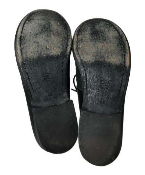 OURET（オーレット）OURET (オーレット) OIL BACCHETTA SUEDE COMBI CHUKKA BOOTS ブラック サイズ:42の古着・服飾アイテム
