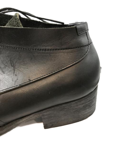 OURET（オーレット）OURET (オーレット) OIL BACCHETTA SUEDE COMBI CHUKKA BOOTS ブラック サイズ:42の古着・服飾アイテム