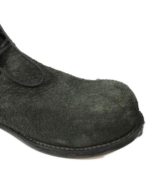 OURET（オーレット）OURET (オーレット) OIL BACCHETTA SUEDE COMBI CHUKKA BOOTS ブラック サイズ:42の古着・服飾アイテム