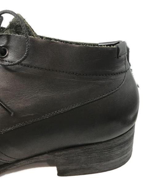 OURET（オーレット）OURET (オーレット) OIL BACCHETTA SUEDE COMBI CHUKKA BOOTS ブラック サイズ:42の古着・服飾アイテム
