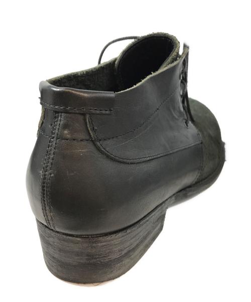OURET（オーレット）OURET (オーレット) OIL BACCHETTA SUEDE COMBI CHUKKA BOOTS ブラック サイズ:42の古着・服飾アイテム
