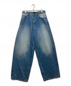 SERGEサージ）の古着「REMAKE BACK DARTS PANTS」｜インディゴ