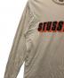 中古・古着 stussy (ステューシー) 長袖カットソー ベージュ サイズ:XL：9000円