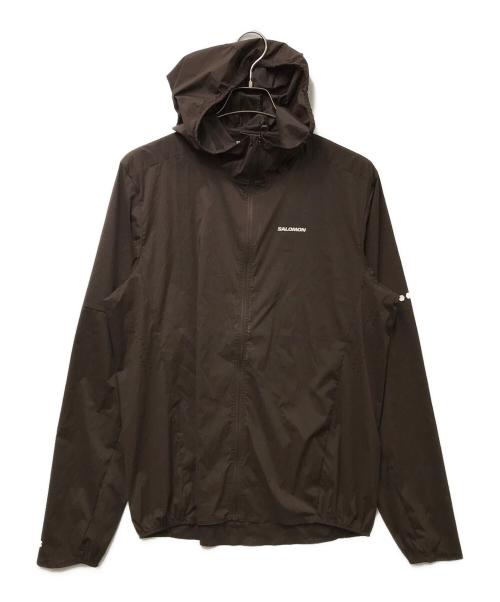 SALOMON（サロモン）SALOMON (サロモン) ナイロンジャケット ブラウン サイズ:Mの古着・服飾アイテム