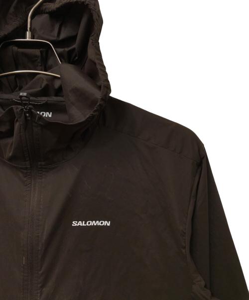 SALOMON（サロモン）SALOMON (サロモン) ナイロンジャケット ブラウン サイズ:Mの古着・服飾アイテム