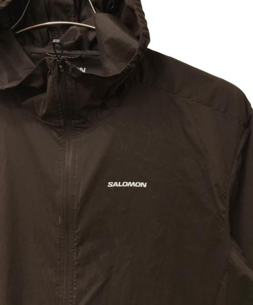 SALOMON（サロモン）SALOMON (サロモン) ナイロンジャケット ブラウン サイズ:Mの古着・服飾アイテム