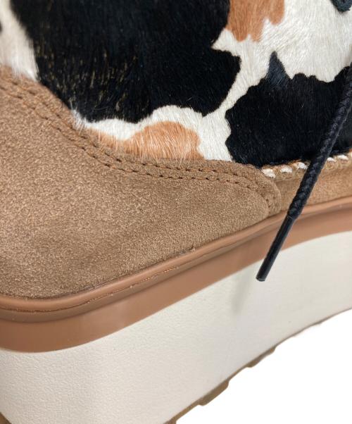 UGG（アグ）UGG (アグ) Marin Bootie Cow Print ブラウン サイズ:24.5の古着・服飾アイテム