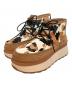 UGG（アグ）の古着「Marin Bootie Cow Print」｜ブラウン