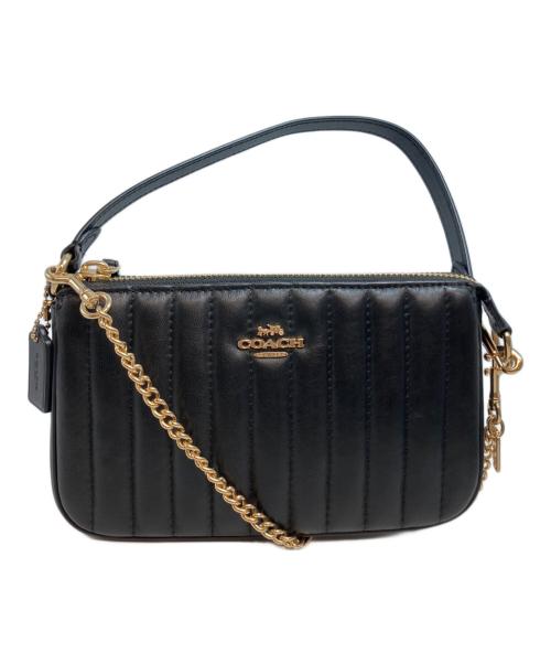 COACH（コーチ）COACH (コーチ) Nolita チェーンショルダーバッグ ブラックの古着・服飾アイテム