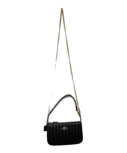 COACH（コーチ）COACH (コーチ) Nolita チェーンショルダーバッグ ブラックの古着・服飾アイテム