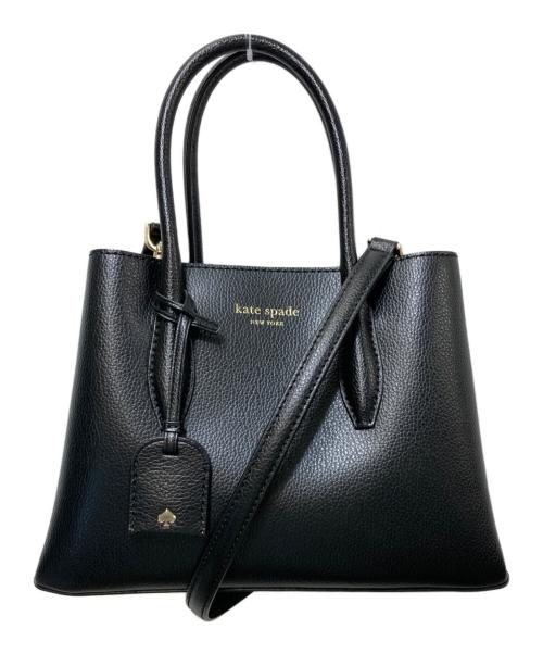 Kate Spade（ケイトスペード）Kate Spade (ケイトスペード) 2WAYショルダーバッグ ブラックの古着・服飾アイテム