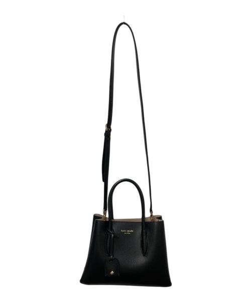Kate Spade（ケイトスペード）Kate Spade (ケイトスペード) 2WAYショルダーバッグ ブラックの古着・服飾アイテム