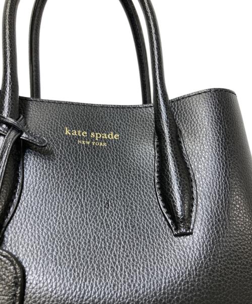 Kate Spade（ケイトスペード）Kate Spade (ケイトスペード) 2WAYショルダーバッグ ブラックの古着・服飾アイテム