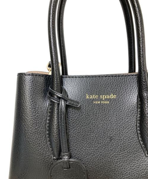Kate Spade（ケイトスペード）Kate Spade (ケイトスペード) 2WAYショルダーバッグ ブラックの古着・服飾アイテム