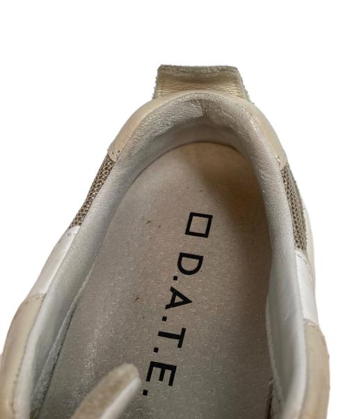 D.A.T.E.（デイト）D.A.T.E. (デイト) FUGA/スニーカー アイボリー サイズ:24.5の古着・服飾アイテム