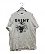 SAINT MICHAELセントマイケル）の古着「SAINTX Tシャツ」｜ホワイト