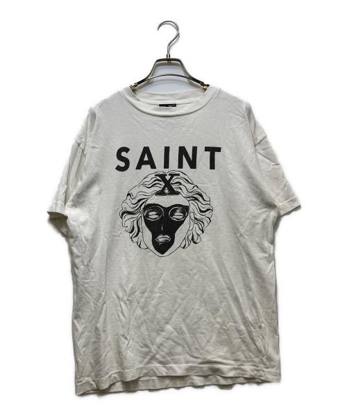 SAINT MICHAEL（セントマイケル）SAINT MICHAEL (セントマイケル) SAINTX Tシャツ ホワイト サイズ:Mの古着・服飾アイテム