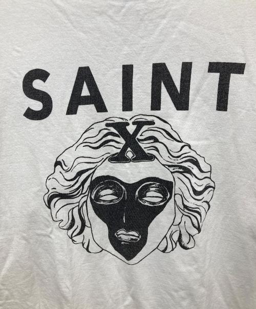 SAINT MICHAEL（セントマイケル）SAINT MICHAEL (セントマイケル) SAINTX Tシャツ ホワイト サイズ:Mの古着・服飾アイテム