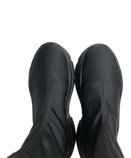 YELLO（イエロ）YELLO (イエロ) SINGLE SNEAKER SHORT BOOTS ブラック サイズ:Mの古着・服飾アイテム