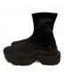 YELLO (イエロ) SINGLE SNEAKER SHORT BOOTS ブラック サイズ:M：10000円