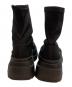中古・古着 YELLO (イエロ) SINGLE SNEAKER SHORT BOOTS ブラック サイズ:M：10000円