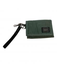 PORTER（ポーター）の古着「カプセルウォレット」｜グリーン