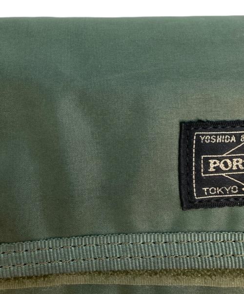 PORTER（ポーター）PORTER (ポーター) カプセルウォレット グリーンの古着・服飾アイテム