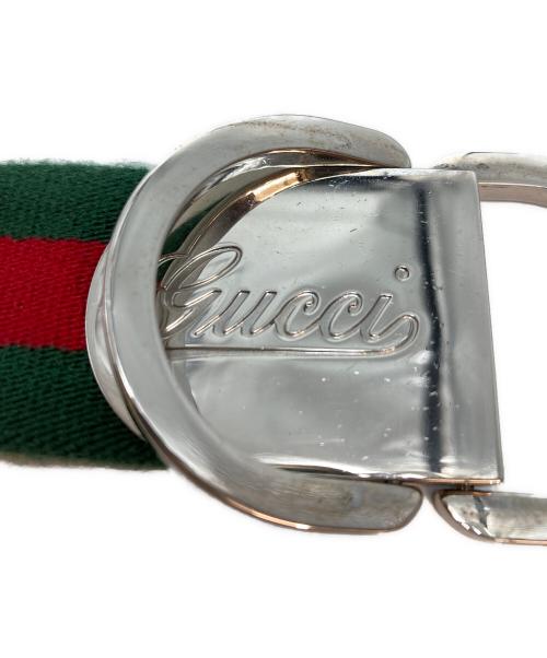 GUCCI（グッチ）GUCCI (グッチ) シェリーラインリングベルト グリーンの古着・服飾アイテム