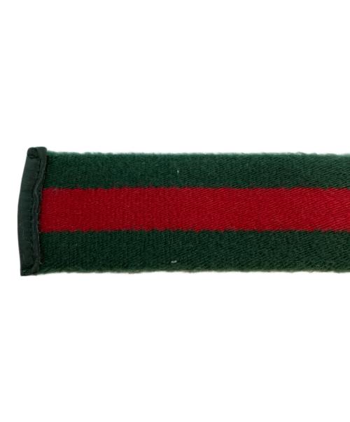 GUCCI（グッチ）GUCCI (グッチ) シェリーラインリングベルト グリーンの古着・服飾アイテム
