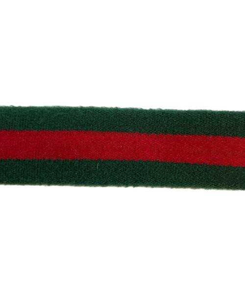 GUCCI（グッチ）GUCCI (グッチ) シェリーラインリングベルト グリーンの古着・服飾アイテム