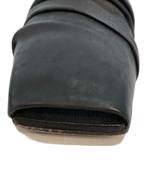 RICK OWENS（リックオウエンス）RICK OWENS (リックオウエンス) スクエアトゥーパンプス ブラック サイズ:37の古着・服飾アイテム