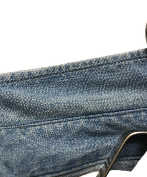 Wrangler（ラングラー）Wrangler (ラングラー) 27MW デニムウエスタンシャツ　BLUE BELL 復刻　BLUE BELL 復刻　wm5027 インディゴ サイズ:Mの古着・服飾アイテム