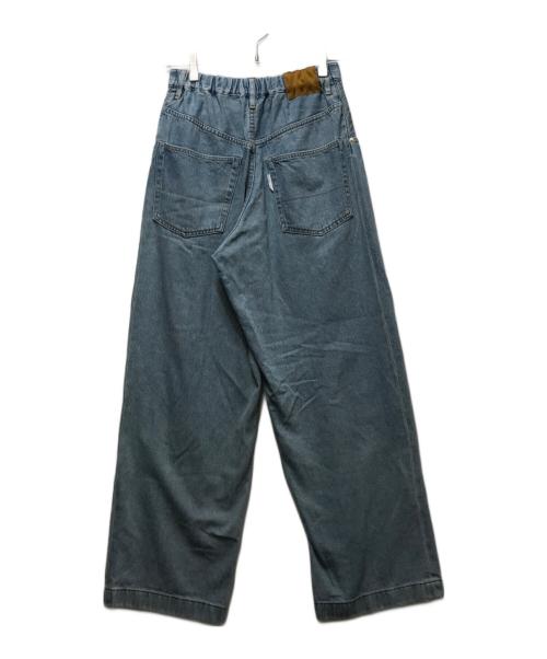 NEON SIGN（ネオンサイン）NEON SIGN (ネオンサイン) Wide denim slacks “Used” インディゴ サイズ:42の古着・服飾アイテム