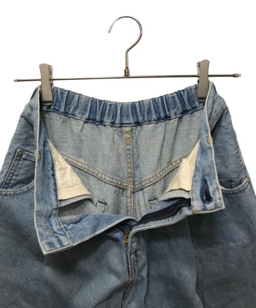 NEON SIGN（ネオンサイン）NEON SIGN (ネオンサイン) Wide denim slacks “Used” インディゴ サイズ:42の古着・服飾アイテム