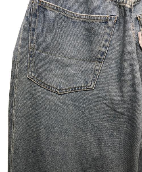 NEON SIGN（ネオンサイン）NEON SIGN (ネオンサイン) Wide denim slacks “Used” インディゴ サイズ:42の古着・服飾アイテム