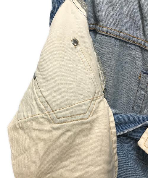 NEON SIGN（ネオンサイン）NEON SIGN (ネオンサイン) Wide denim slacks “Used” インディゴ サイズ:42の古着・服飾アイテム
