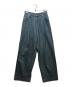 NEON SIGN（ネオンサイン）の古着「Wide denim slacks “Used”」｜インディゴ