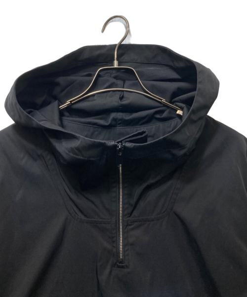 A.P.C.（アーペーセー）A.P.C. (アーペーセー) コットン×ナイロン アノラックパーカー ブラック サイズ:Sの古着・服飾アイテム