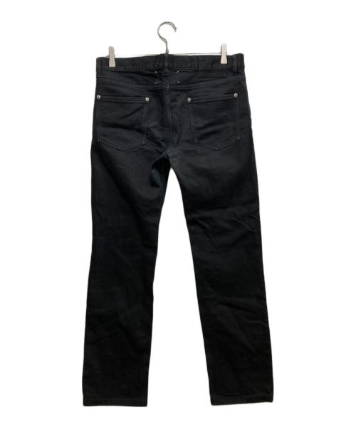 Maison Margiela（メゾンマルジェラ）Maison Margiela (メゾンマルジェラ) 10 STEREOTYPE/ステレオタイプ スリムフィット ストレッチデニムパンツ S50LA0100 S30535 ブラック サイズ:32の古着・服飾アイテム