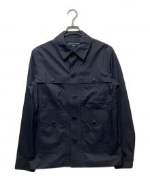 COMME des GARCONS HOMME（コムデギャルソン オム）の古着「AD2013 ナイロン クルーザージャケット　HM-J047」｜ネイビー