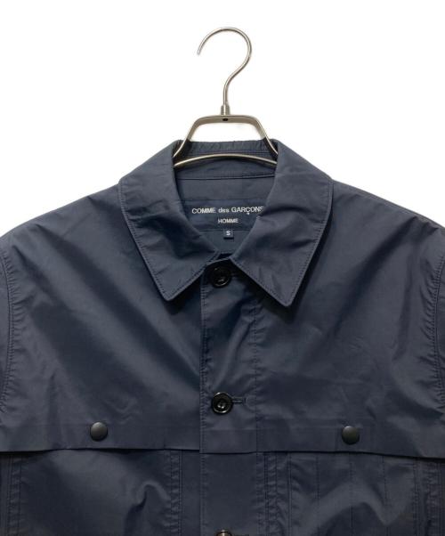 COMME des GARCONS HOMME（コムデギャルソン オム）COMME des GARCONS HOMME (コムデギャルソン オム) AD2013 ナイロン クルーザージャケット　HM-J047 ネイビー サイズ:Sの古着・服飾アイテム