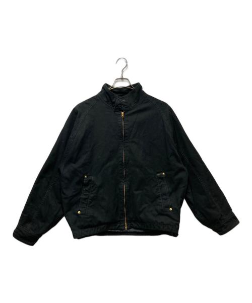 DELUXE（デラックス）DELUXE (デラックス) D-4 ジップジャケット ブラック サイズ:SIZE Lの古着・服飾アイテム