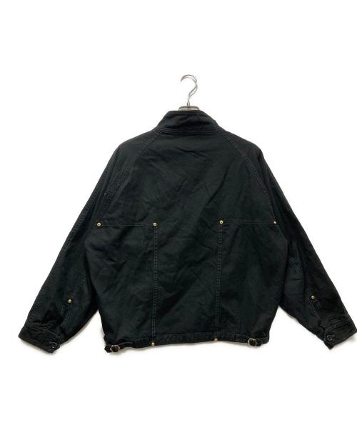 DELUXE（デラックス）DELUXE (デラックス) D-4 ジップジャケット ブラック サイズ:SIZE Lの古着・服飾アイテム
