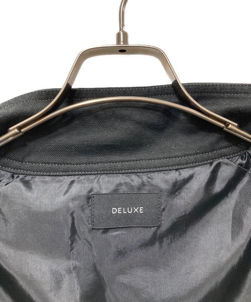 DELUXE（デラックス）DELUXE (デラックス) D-4 ジップジャケット ブラック サイズ:SIZE Lの古着・服飾アイテム