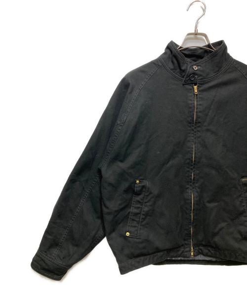 DELUXE（デラックス）DELUXE (デラックス) D-4 ジップジャケット ブラック サイズ:SIZE Lの古着・服飾アイテム