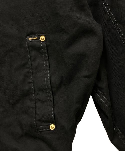 DELUXE（デラックス）DELUXE (デラックス) D-4 ジップジャケット ブラック サイズ:SIZE Lの古着・服飾アイテム